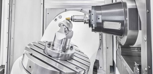 5-axis machining of a medical part