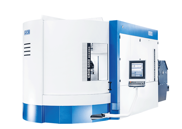 3-axis CNC machining center - G700 - GROB-WERKE - horizontal