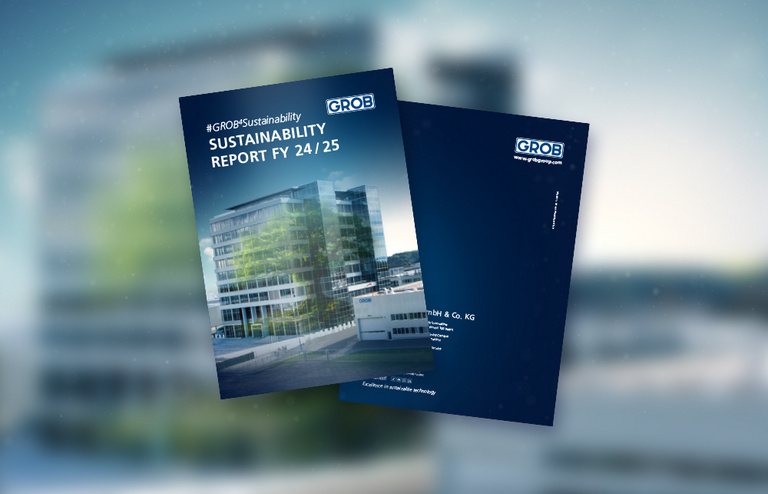 Nachhaltigkeitsbericht 2024/2025 von GROB