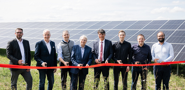 Official inauguration of PV system in Mindelheim
