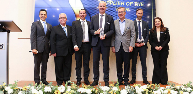 A GROB-WERKE recebe o prêmio BOCAR Supplier of the Year