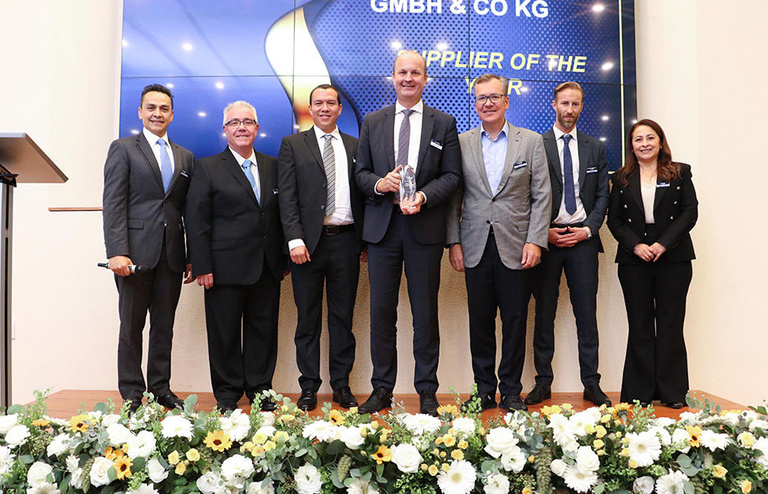 A GROB-WERKE recebe o prêmio BOCAR Supplier of the Year