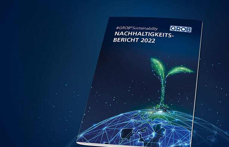 [Translate to en US:] GROB-Nachhaltigkeitsbericht 2022 