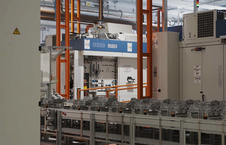 The GROB systems ensure smooth production at Endurance.