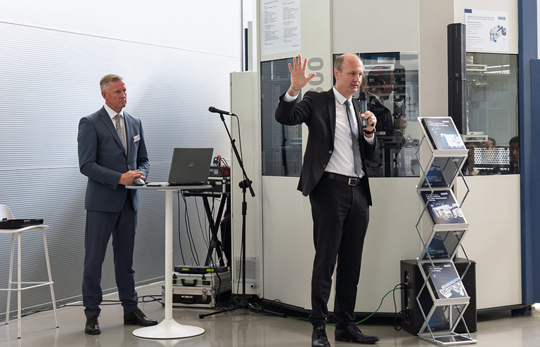 Christian Müller and Waldemar Jenczyk at GROB Poland's Open House 2026