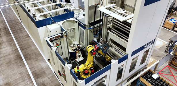 Roboterzelle von GROB