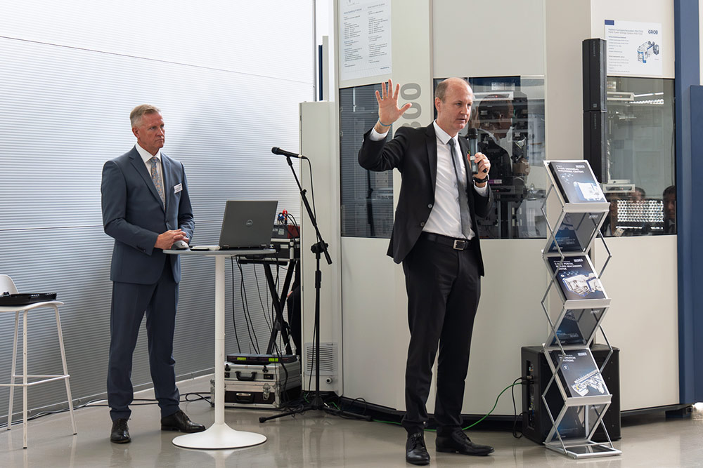 Christian Müller and Waldemar Jenczyk at GROB Poland's Open House 2026